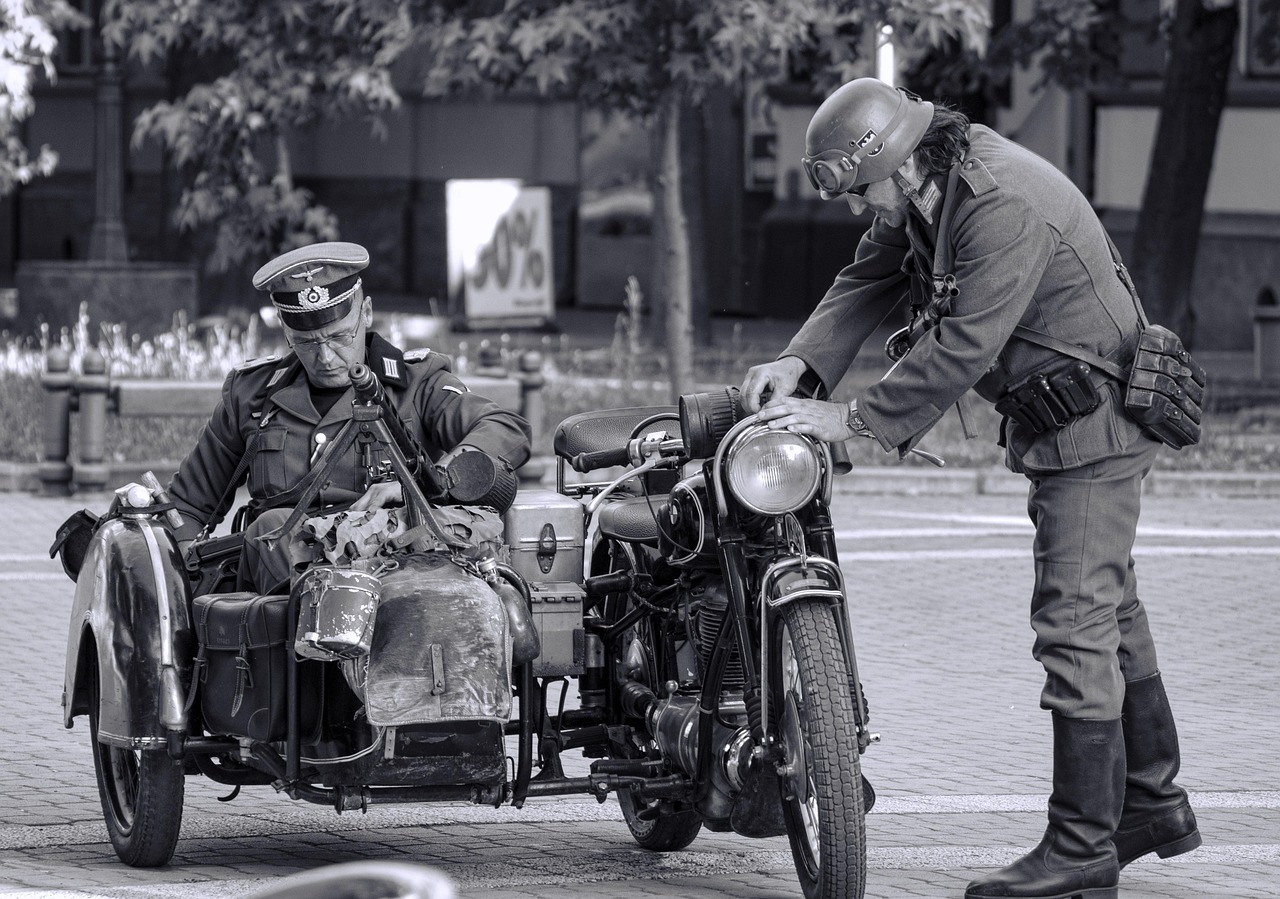 german soldier reenactment